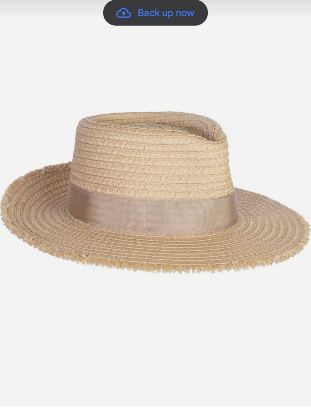 Eric Javits Fedora Hat in Natural